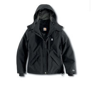 Carhartt Black waterproof breathable Jacket.